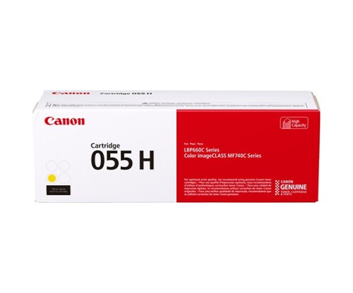 Toner Original Canon 055H Amarelo ~ 5.900 Paginas