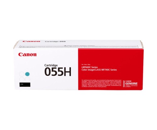 Toner Original Canon 055H Cyan ~ 5.900 Paginas