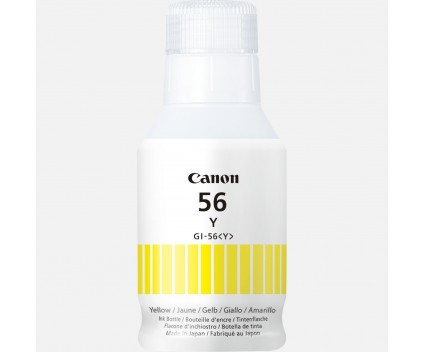 Tinteiro Original Canon GI-56 Amarelo