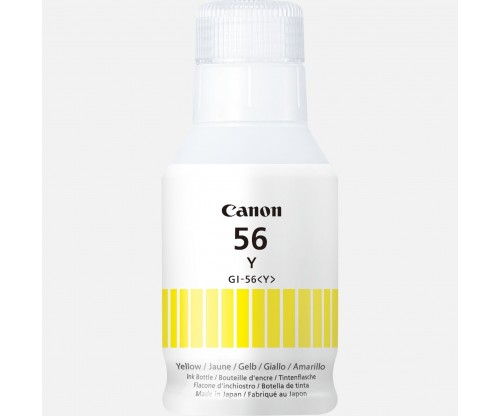 Tinteiro Original Canon GI-56 Amarelo