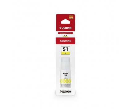 Tinteiro Original Canon GI-51 Amarelo 70ml