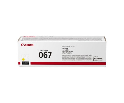 Toner Original Canon 067 Amarelo ~ 1.350 Paginas