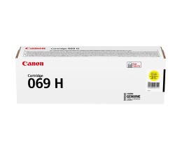 Toner Original Canon 069H Amarelo ~ 5.500 Paginas