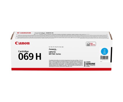 Toner Original Canon 069H Cyan ~ 5.500 Paginas