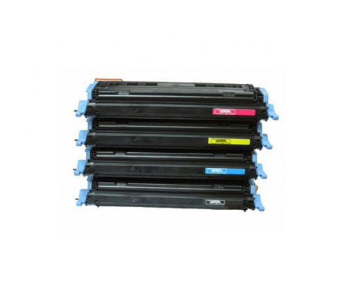 4 Toners Compativeis, Canon 707 Preto + Cor ~ 2.500 / 2.000 Paginas