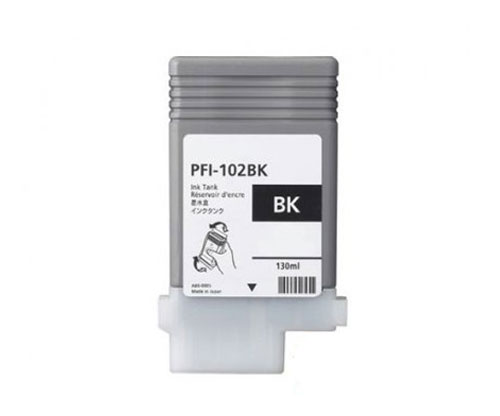 Tinteiro Compativel Canon PFI-102 Preto 130ml