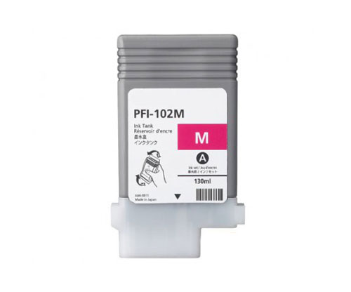 Tinteiro Compativel Canon PFI-102 Magenta 130ml