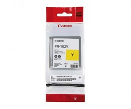 Tinteiro Original Canon PFI-102 Amarelo 130ml