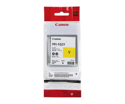 Tinteiro Original Canon PFI-102 Amarelo 130ml