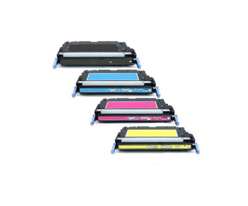 4 Toners Compativeis, Canon 711 Preto + Cor ~ 6.000 Paginas