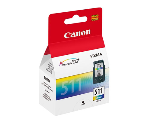 Tinteiro Original Canon CL-511 Cor 9ml ~ 244 Paginas