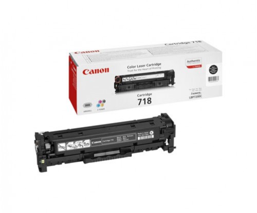 Toner Original Canon 718 Preto ~ 3.400 Paginas