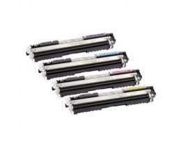 4 Toners Compativeis, Canon 729 Preto + Cor ~ 1.200 / 1.000 Paginas