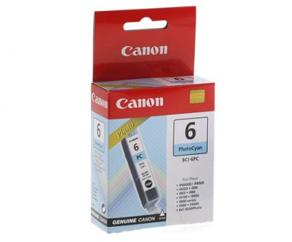 Tinteiro Original Canon BCI-6 Cyan Foto 13ml ~ 280 Paginas