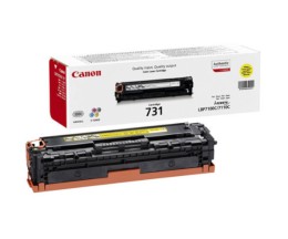 Toner Original Canon 731 Amarelo ~ 1.500 Paginas