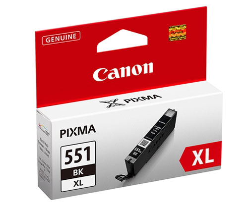 Tinteiro Original Canon CLI-551 XL Preto Foto 11ml