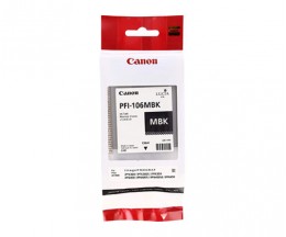 Tinteiro Original Canon PFI-106 MBK Preto Matte 130ml
