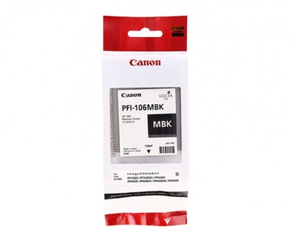 Tinteiro Original Canon PFI-106 MBK Preto Matte 130ml