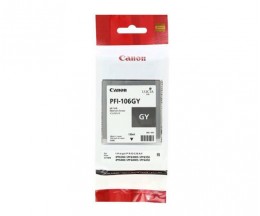 Tinteiro Original Canon PFI-106 GY Cinza 130ml