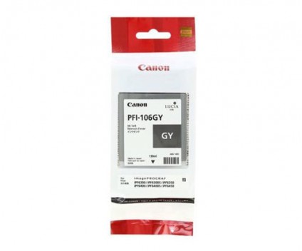 Tinteiro Original Canon PFI-106 GY Cinza 130ml