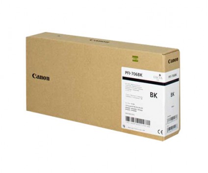Tinteiro Original Canon PFI-706 BK Preto 700ml