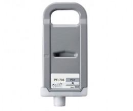 Tinteiro Compativel Canon PFI-706 PGY Cinza Foto 700ml