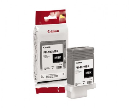 Tinteiro Original Canon PFI-107 MBK Preto Matte 130ml