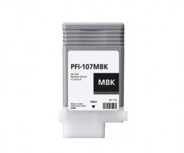 Tinteiro Compativel Canon PFI-107 MBK Preto Matte 130ml