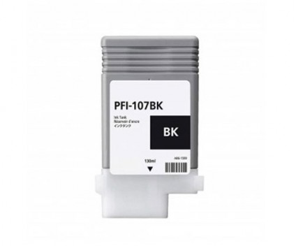 Tinteiro Compativel Canon PFI-107 BK Preto 130ml