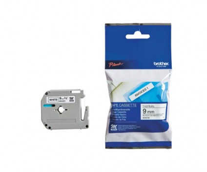 Fita Original Brother MK221BZ 9mm x 8m Não Laminada