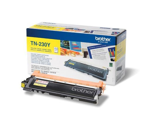 Toner Original Brother TN-230 Amarelo ~ 1.400 Paginas