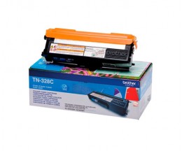 Toner Original Brother TN-328 Cyan ~ 6.000 Paginas