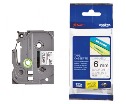 Fita Original Brother TZE111 6mm x 8m Laminada