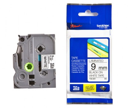 Fita Original Brother TZE221 9mm x 8m Laminada