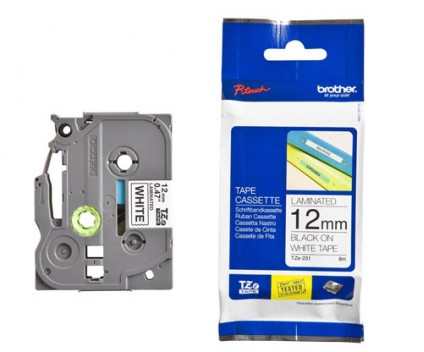 Fita Original Brother TZE231 12mm x 8m Laminada