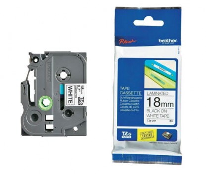 Fita Original Brother TZE241 18mm x 8m Laminada