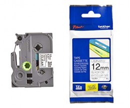 Fita Original Brother TZEM31 12mm x 8m Laminada