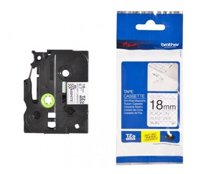 Fita Original Brother TZESE4 18mm x 8m Segurança Adesiva Laminada