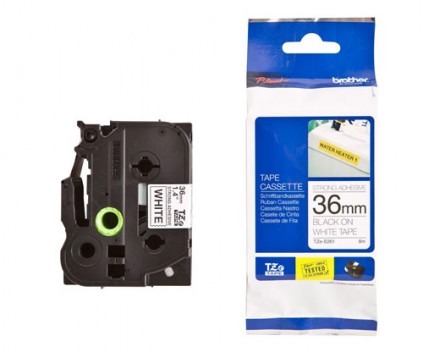 Fita Original Brother TZES261 36mm x 8m Laminada industrial