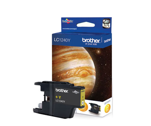 Tinteiro Original Brother LC-1240Y Amarelo 7.1ml ~ 600 Paginas