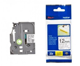 Fita Original Brother TZES131 12mm x 8m Laminada Industrial