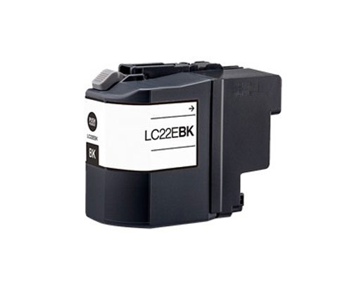 Tinteiro Compativel Brother LC-22E BK Preto