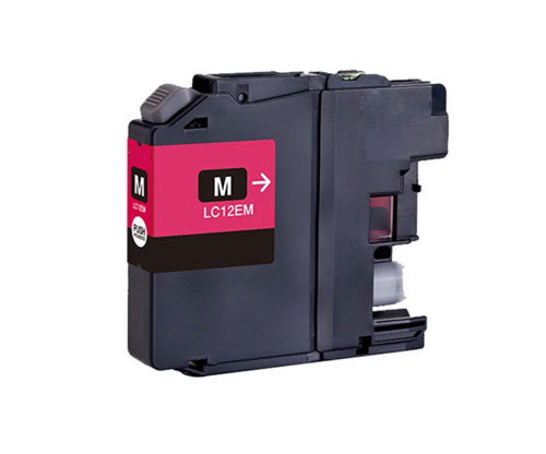 Tinteiro Compativel Brother LC-12E M Magenta