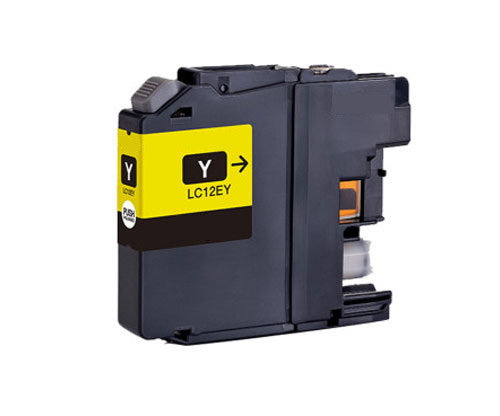 Tinteiro Compativel Brother LC-12E Y Amarelo