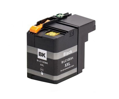 Tinteiro Compativel Brother LC-12E BK Preto