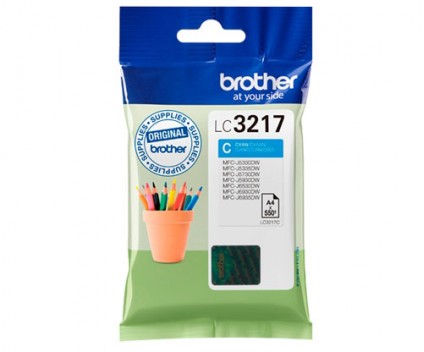 Tinteiro Original Brother LC-3217C Cyan ~ 550 Paginas