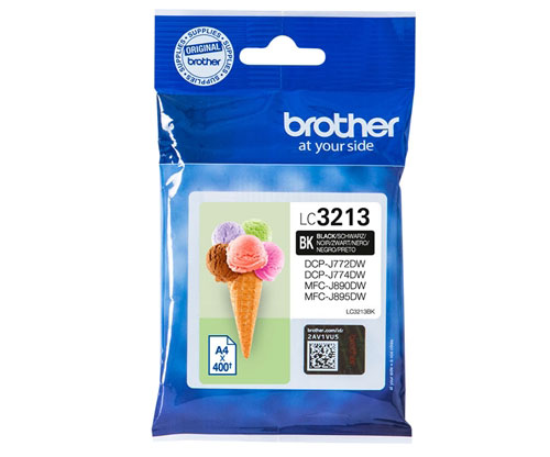 Tinteiro Original Brother LC-3213BK Preto ~ 400 Paginas