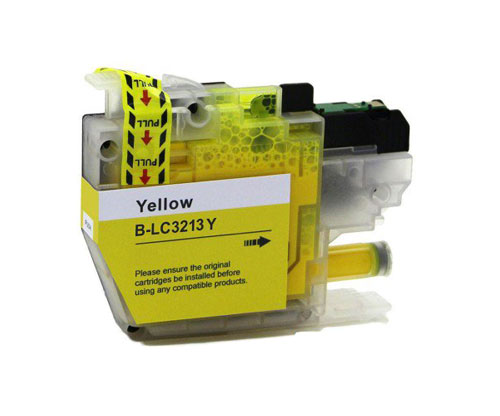 Tinteiro Compativel Brother LC-3211 / LC-3213 Amarelo ~ 400 Paginas