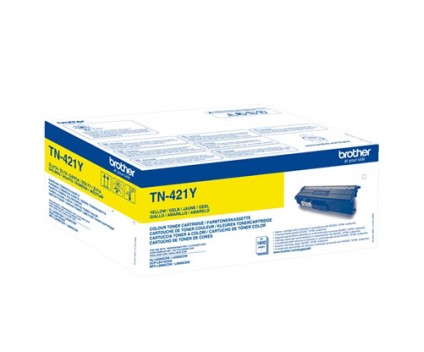 Toner Original Brother TN-421 Amarelo ~ 1.800 Paginas