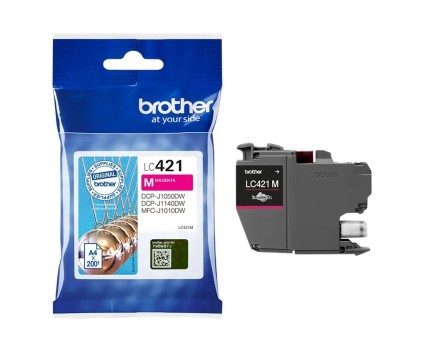 Tinteiro Original Brother LC-421M Magenta ~ 200 Paginas